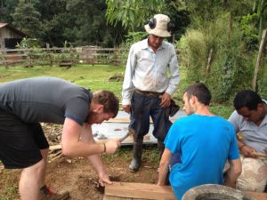 Making a new composting toilet